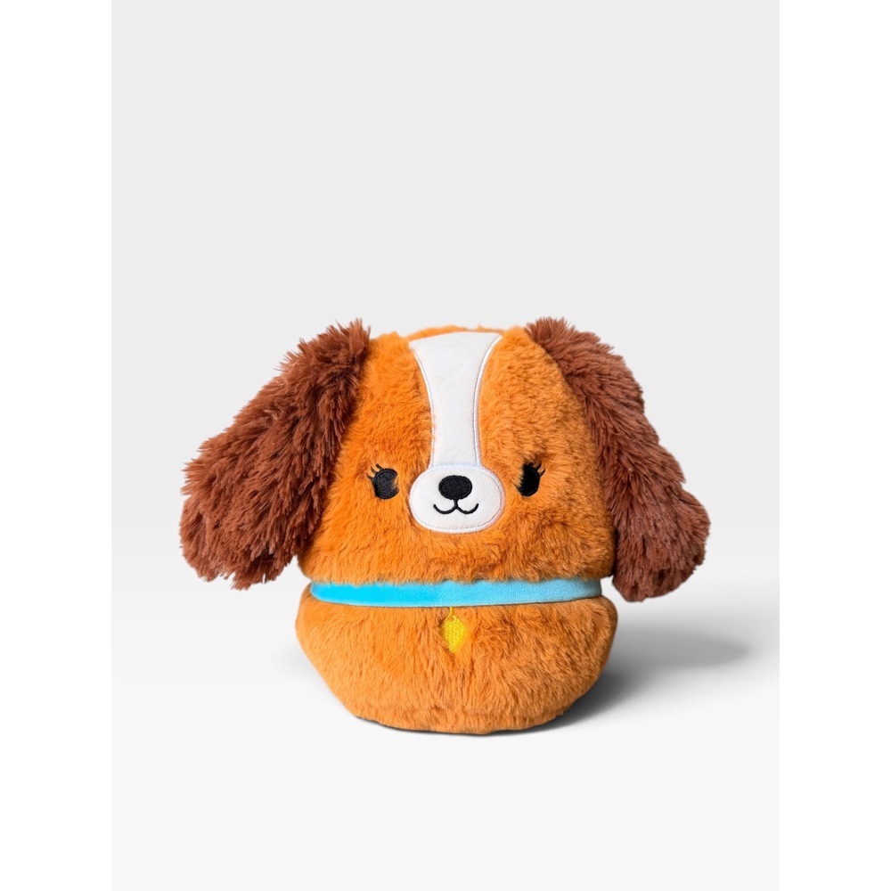 Disney Squishmallows Fuzzamallows Lady and the Tramp Plush Dog 8 inch Jazwares